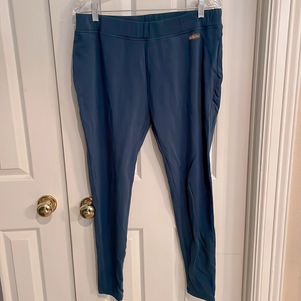 Matilda Jane EUC dark teal blue leggings XXL